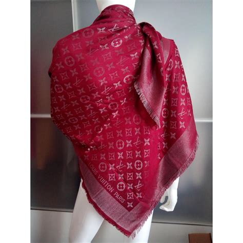 louis vuitton monogram shawl worth it|louis vuitton monogram silk scarf.